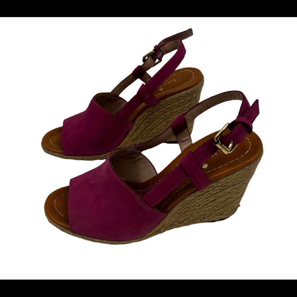 Kate Spade Pink Wedges‎ - Picture 3 of 6